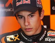 Marquez stays on top in second practice