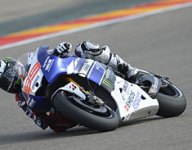 Lorenzo frustrated after Aragon practice
