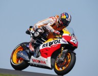 Pedrosa hits front in final MotoGP practice