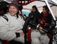 Villeneuve tests Rallycross Peugeot