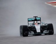 F1: Hamilton tops very wet final USGP practice