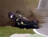 Video: Delomier escapes violent LMP3 crash with minor injuries