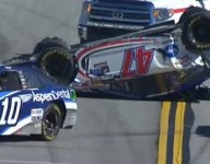 No injuries after wild 18-car Talladega Cup wreck