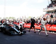 Hamilton leads crushing Mercedes 1-2 in Spain
