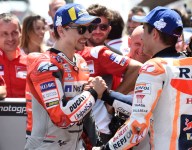 Lorenzo edges Marquez for Barcelona pole