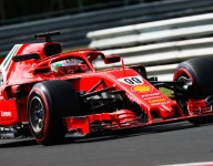Ferrari's Giovinazzi tops opening day of Hungary test