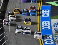 Larson edges Sadler for Daytona Xfinity win in wild finish