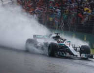 Hamilton snatches last-gasp pole in wet Hungary qualifying