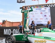 VeeKay takes Pro Mazda points lead with Mid-Ohio win