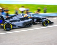 Rossi tests F3 Americas car