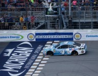 Harvick steals the show with Michigan win