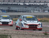 Lewis beats Herta teammate Wilkins for PWC TCR win in Utah