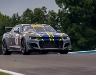 Aschenbach tops in GTS practice at the Glen