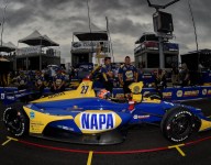 Rossi tops Dixon, Fittipaldi in final Gateway practice