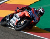 Lorenzo edges Dovizioso for Aragon pole