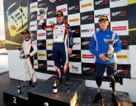 Two poles and a podium for Monger in Donington return