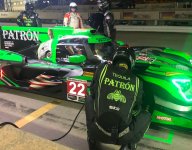 Patron ESM Nissan shines at night at Petit Le Mans