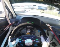 Video: Colton Herta Hyundai TCR visor cam at Laguna Seca