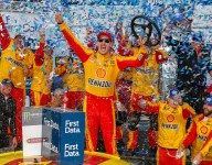 Logano bump-and-run beats Truex, earns Homestead ticket