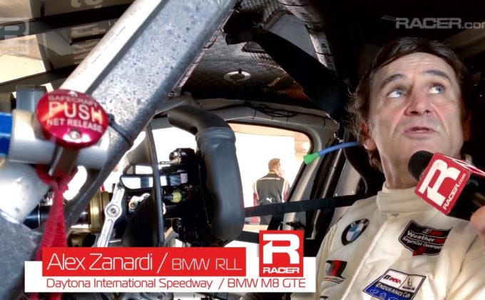 Inside Alex Zanardi's BMW hand controls