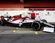 Alfa Romeo and Red Bull appear in race liveries