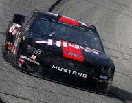 Bowyer again on top in final Cup practice, as Kyle Busch crashes