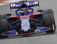 Kvyat, Raikkonen lead third test day as Williams finally runs