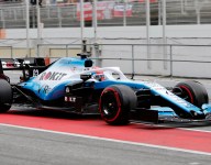 Williams FW42 finally hits the track in testing