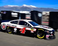 Harvick quick in Saturday morning Cup practice