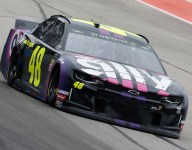 Johnson edges Hendrick teammates for the Texas pole