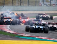 Kvyat seeks out stewards after first lap penalty