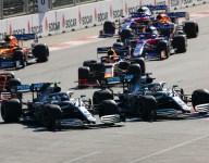 Bottas holds off Hamilton for Baku win