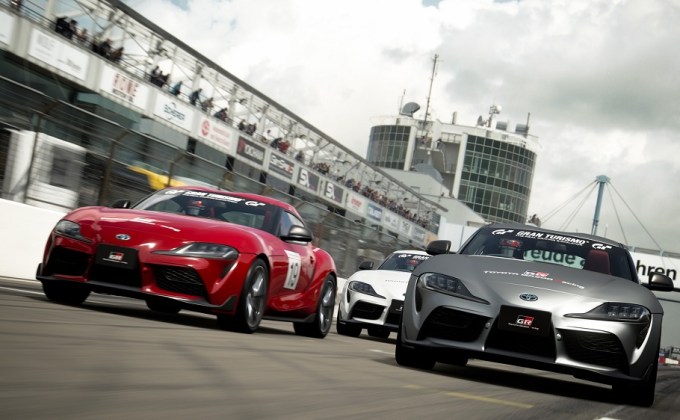 Toyota pro racers go head to head in Gran Turismo Supra challenge