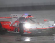 Montoya leads wet opening Mid-Ohio practice