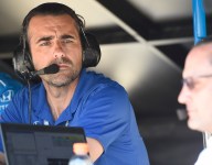 The Day at Indy, May 16, with Dario Franchitti, Elton Julian, and James Davison