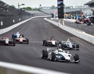 Megennis fastest as Indy Lights drivers prep for Freedom 100
