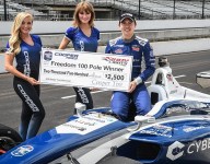 Megennis leads Andretti team sweep of Freedom 100 qualifying