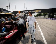 Mazda paces Detroit warm-up
