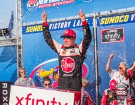 Bell breezes to Xfinity win in hot and humid New Hampshire