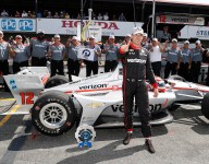 Power storms to IndyCar pole at Mid-Ohio