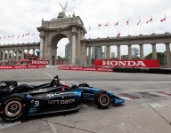 Rosenqvist tops Toronto warm-up