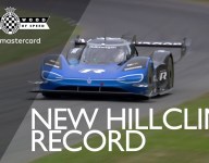 Volkswagen ID.R smashes Goodwood hill record