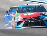 Run-ins, speeding penalty highlight 'eventful' afternoon for Kyle Busch