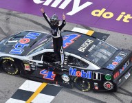 Harvick cruises to a Cup Series win in Michigan