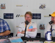 McLaren past and present in Monterey, with Hakkinen and Brown