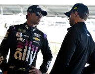 Johnson's playoffs hopes dashed in a crash at Indy