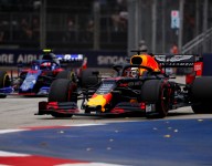 Verstappen leads Vettel in Singapore FP1 as Bottas crashes