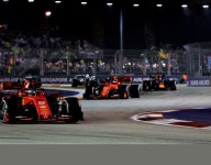 Vettel ends drought in Ferrari Singapore 1-2