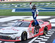AJ Allmendinger wins wild Charlotte NASCAR Xfinity