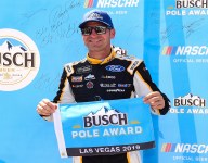 Bowyer soars to pole at Las Vegas